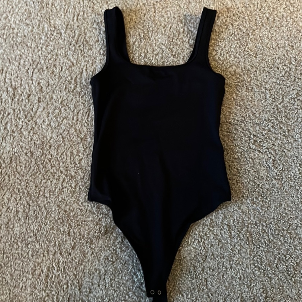 Black Abercrombie bodysuit